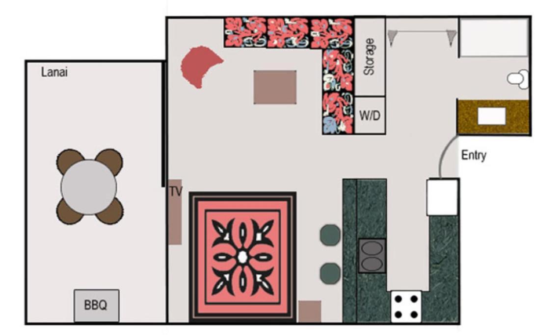 9B Ekahi Village-Studio Bath, Garden View - 1 Minute Stroll To Beach! 와일레아마우이 외부 사진