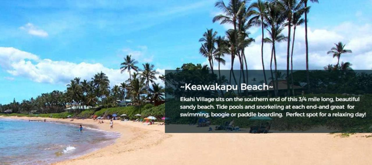 9B Ekahi Village-Studio Bath, Garden View - 1 Minute Stroll To Beach! 와일레아마우이 외부 사진